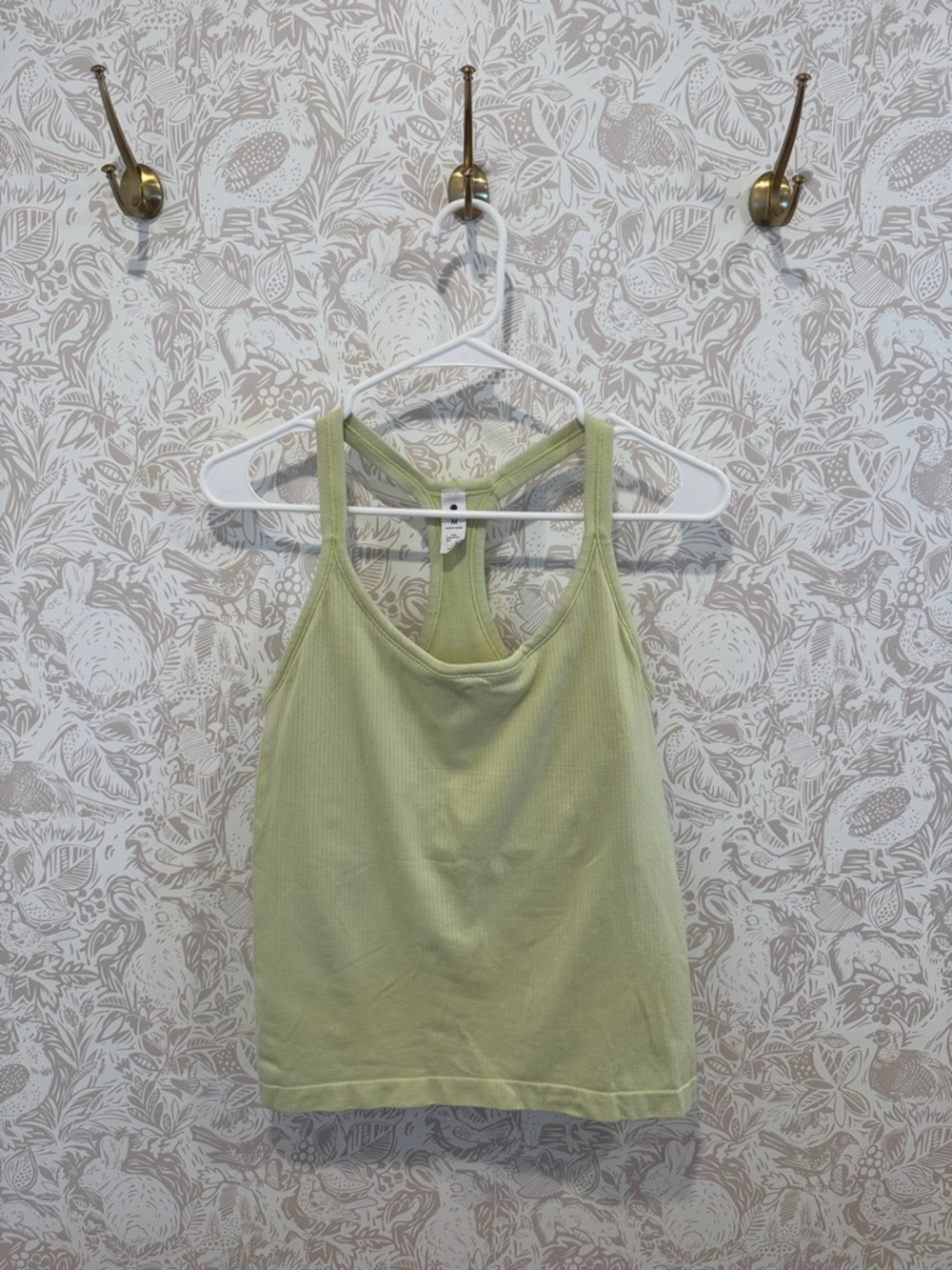 Yogalicious Light Green Racerback Tank Top